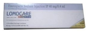 Lomocare 40 Mg 0.4 Ml Enoxaparin Injection