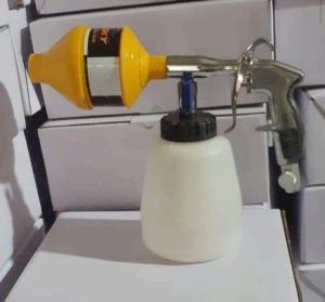 Shampoo Foam Spray Gun for Washing and Cleaning Air Assisted Sprayer Air Foam Gun (1 Foam Gun, 1, Ex