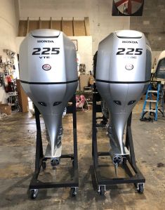 Aluminum honda 225 hp outboards motors, Power Source : Hydraulic