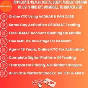 DEMAT Account opening Service APPRECIATE-WEALTH