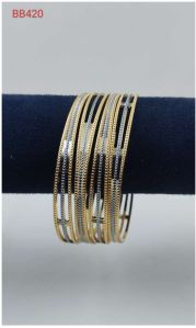 Standard Party Wear Brass CNC Bangles