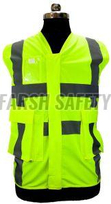 Cotton 2PG1 FSPRO Customised Green Safety Jacket