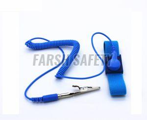 PVC ESD Protection Anti Static Wrist Strap, Color : Blue