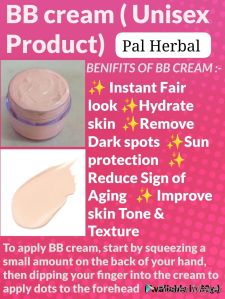 Herbal BB Cream, Color : Beige, Packaging Type : Jar