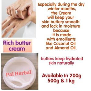 Coconut Oil Almond Oil Etc Herbal Butter Moisturizing Cream