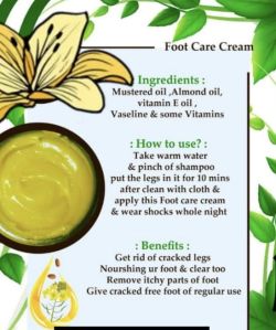 Herbal Foot Care Cream