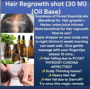 Herbal Hair Regrowth Oil