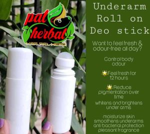 Herbal Underarm Roll On, Color : White, Packaging Type : Bottle