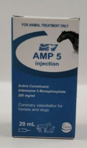 AMP 5 200mg Injection, Packaging Type : Box, Form : Liquid