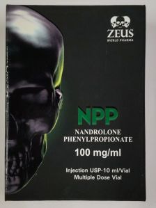 Nandrolone Phenylpropionate 100mg Injection, Packaging Size : 10ml