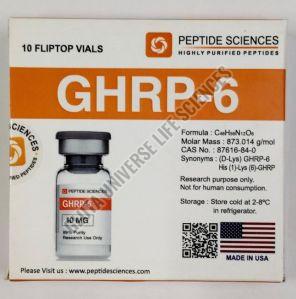 GHRP-6 10mg Injection, Medicine Type : Allopathic, Purity : 99.9%