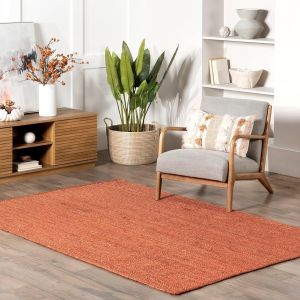 Rigo Hand Woven Jute Area Rugs