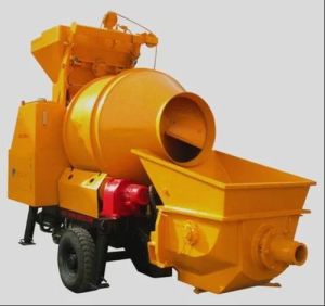 Kirloskar Portable Mechanical Mild Steel Concrete Mixer with Pump