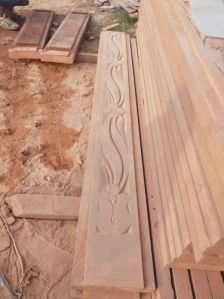 Rough Sandstone Dholpur Sand Stone Chokhat, Form : Cut-to-Size