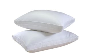 Plain Cotton Fibre Pillow, Shape : Rectangle for Hotel, Home