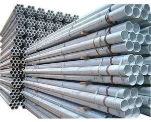 9 Meter Hot Dip Round Galvanised Pipe