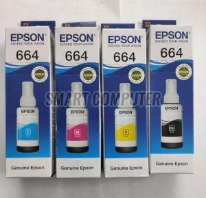 Epson 664 Ink Bottle, Color : Multicolor, Packaging Type : Paper Box