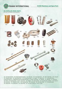 Oil Expeller Spare Parts