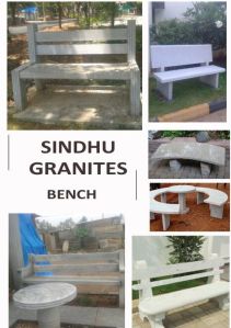 Sadarahalli Stone Garden Bench