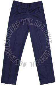 Boys Cotton and Tericot School Plain Full Pant