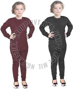 Girls Fleece Full Sleeves Thermal Inner Wear