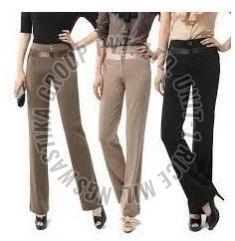 Plain Ladies Formal Pants XL