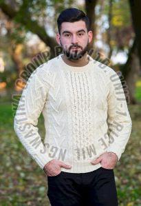 Plain Mens Full Sleeve Woolen Sweater XL, XXL Non Zipper