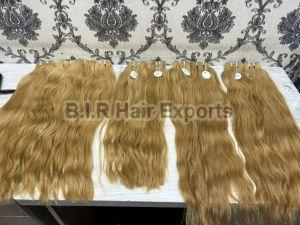 Blonde Human Hair For Parlour, Personal