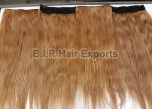 B.i.r Clip In Brown Hair Extension Straight, Wavy