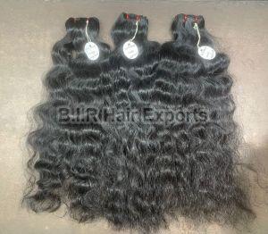 B.i.r Deep Curly Raw Hair, Color : Black, Length : 10-20Inch, 40