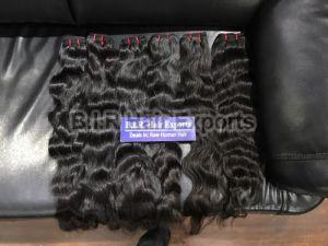 B.I.R Temple Virgin Hair, For Parlour, Personal, Style : Wavy