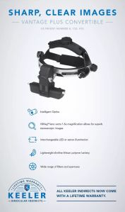 keeler Binocular Indirect Ophthalmoscope with wire make uk
