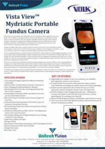 Volk Vista View Mydriatic Portable Fundus Camera