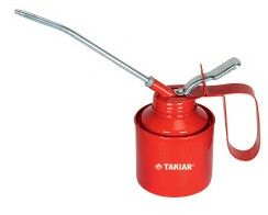 Takiar Metal Plain Coated Industrial Oil Cans, Shape : Round
