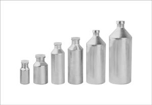 Pesticide Aluminum Bottles, Color : Metallic Grey for Storing Liquid