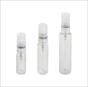 Plain Plastic Perfume Bottles, Color : Transparent