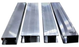 Plain Coated Polished Aluminium Angle, Color : Silver for Construction