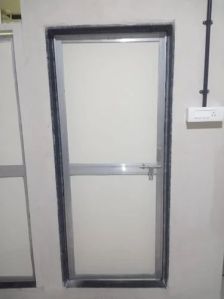 Power Coated Aluminium Hinged Door, Color : Grey for Building