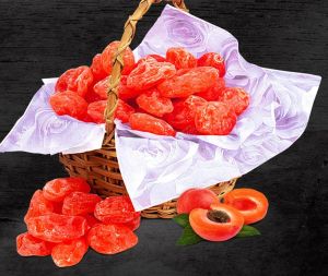 Soft Red Dehydrated Peach, Grade Standard : Food Grade