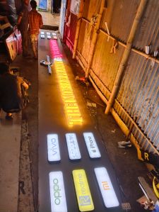 Rectangle Mobile Sign Board