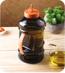 Plastic 1500ml Oil Dispenser Bottle, Color : Transparent