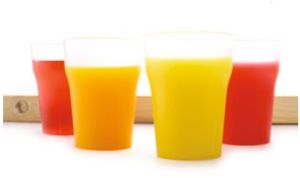 350ml Plastic Matrix Glass, Color : Transparent for Drinking Use