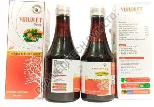 Virujlet Platelet Syrup, Packaging Type : Plastic Bottle