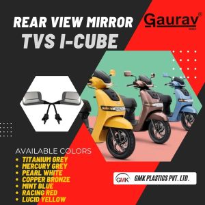 Tvs I Qube Rear View Mirror Assembly