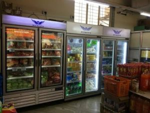 Glass Door Freezer