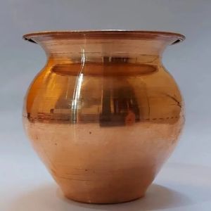 Copper Kumkum Kalash