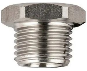 Stainless Steel Plug, Shape : Hexagonal