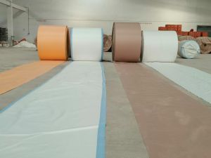 Plain Polypropylene PP Woven Fabric Roll, Thickness : 0.5 Mm