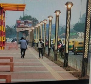 Laser Cutting Lighting Pole