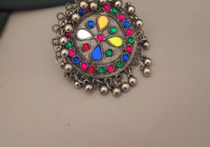 Ethnic Boho Chic Multicolour Adjustable Ring For Women